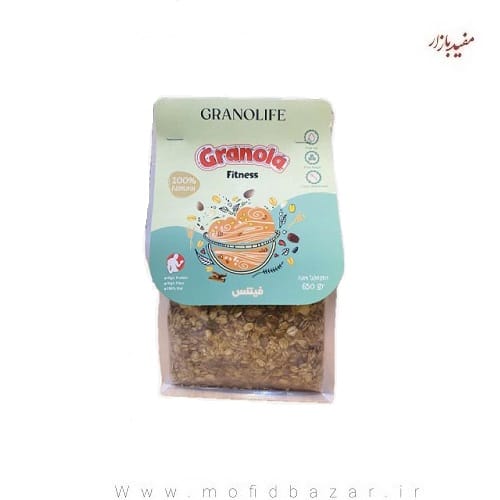 گرانولا فیتنس پاکتی 650 گرمی