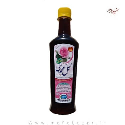 شربت گل محمدی شکر قهوه ای 700گرم
