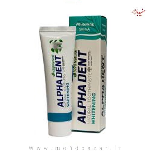 خمیر دندان بدون فلوراید مانترا آلفادنت