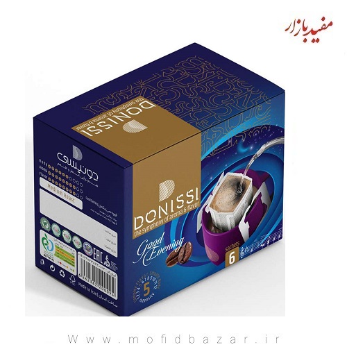 قهوه دمی چکه ای 6 ساشه ای دونیسی