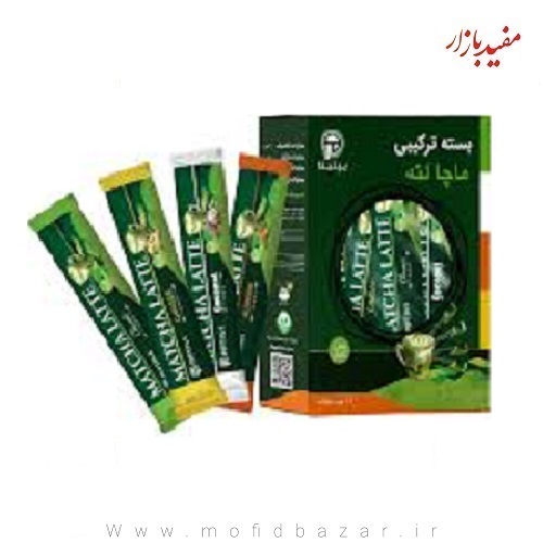 پپتینا ماچا لته ترکیبی دانه ای