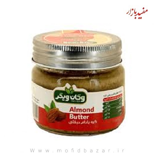 کره بادام درختی خالص 170 گرم وگان ویگر