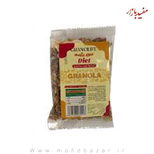 گرانولا رژیمی سیب و دارچین  50 گرم ساشه ای