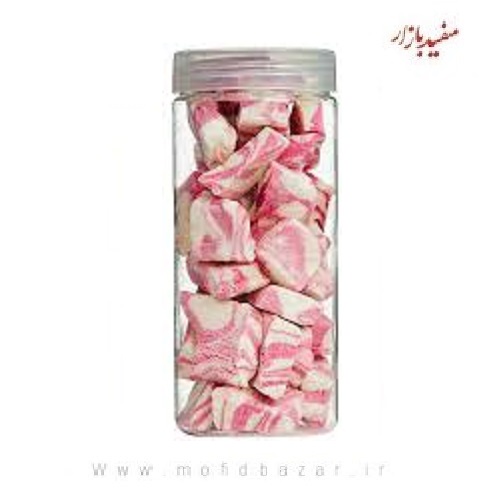 بستنی خشک وانیل توت فرنگی 100گرم