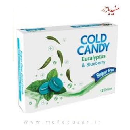 آبنبات سردبدون قندبلوبری30گرم کامور