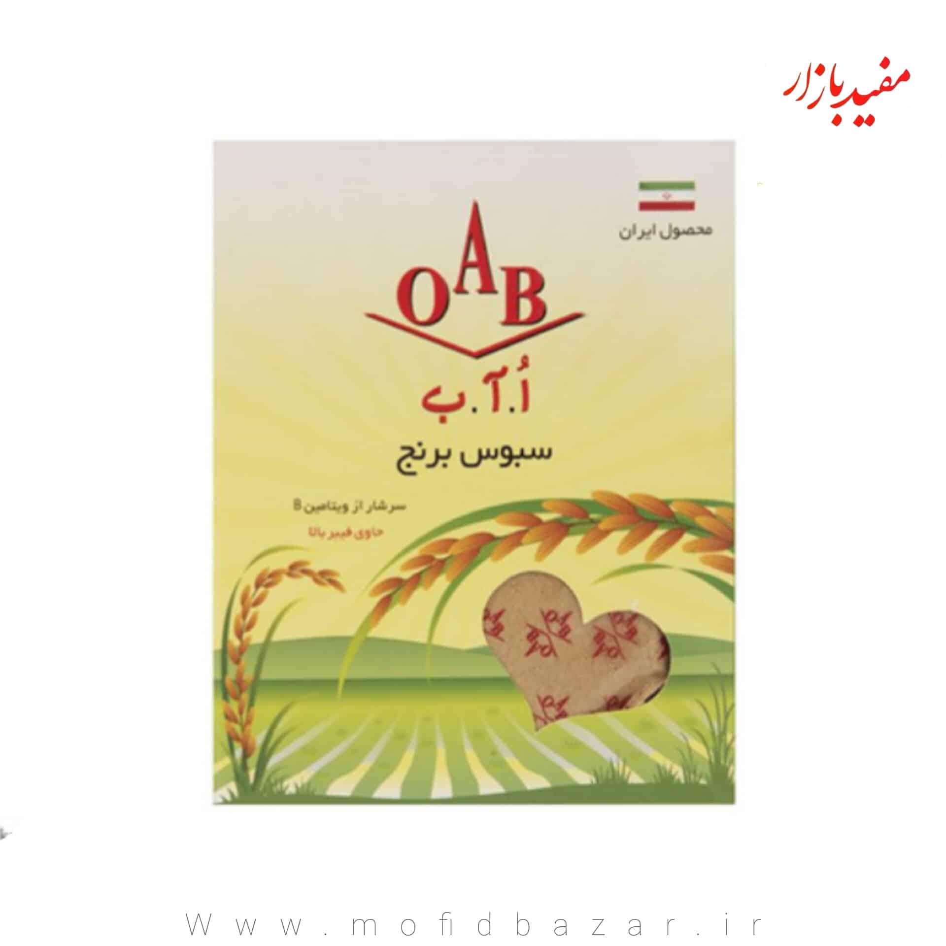 InShot_20240428_012653544.jpg سبوس برنج200گرم OAB - تصویر 1