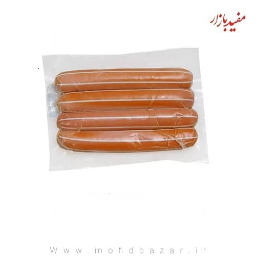 هات-داگ-بوقلمون.jpg هات داگ بوقلمون 300 گرم مفید - تصویر 1